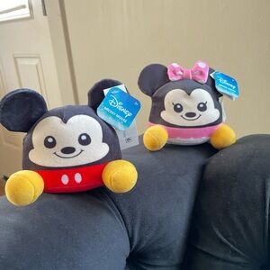 Disney Mickey and Minnie Plush Set